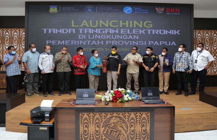 Luncurkan Aplikasi Tanda Tangan Digital, Pengurusan Dokumen Pegawai Kini Lebih Singkat